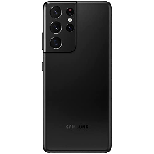 Samsung Galaxy S21 Ultra (5G) 128GB RAM Snapdragon 888, Pro-Grade Camera, 8K Video, 108MP High Resolution Unlocked - Phantom Black (Renewed)