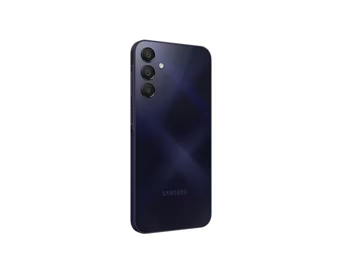 Samsung Galaxy A15 5G (128GB) 6.5" Super AMOLED Display, 50MP Camera, 5000mAh Battery, Android Phone - Blue Black (Renewed)