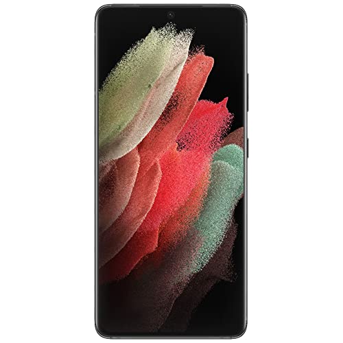 Samsung Galaxy S21 Ultra (5G) 128GB RAM Snapdragon 888, Pro-Grade Camera, 8K Video, 108MP High Resolution Unlocked - Phantom Black (Renewed)