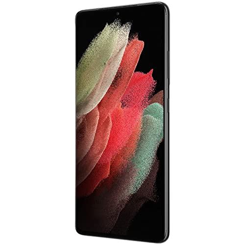 Samsung Galaxy S21 Ultra (5G) 128GB RAM Snapdragon 888, Pro-Grade Camera, 8K Video, 108MP High Resolution Unlocked - Phantom Black (Renewed)