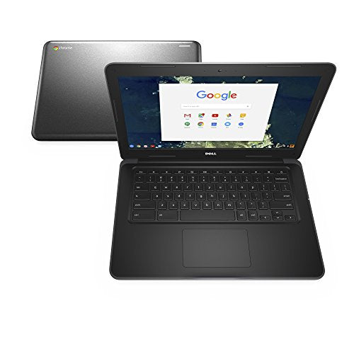 Dell Chromebook 13 3380 6TXJ4 13.3-Inch Traditional Laptop (Black) (Renewed)