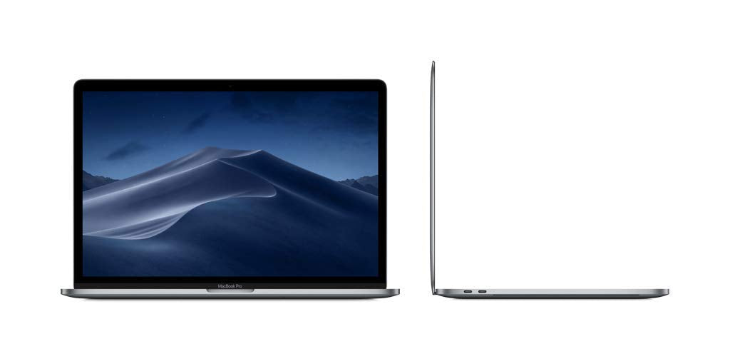 Apple 15.4in MacBook Pro Laptop (Retina, Touch Bar, 2.6GHz 6-Core Intel Core i7, 16GB RAM, 512GB SSD Storage) Space Gray (MR942LL/A) (2018 Model) (Renewed)