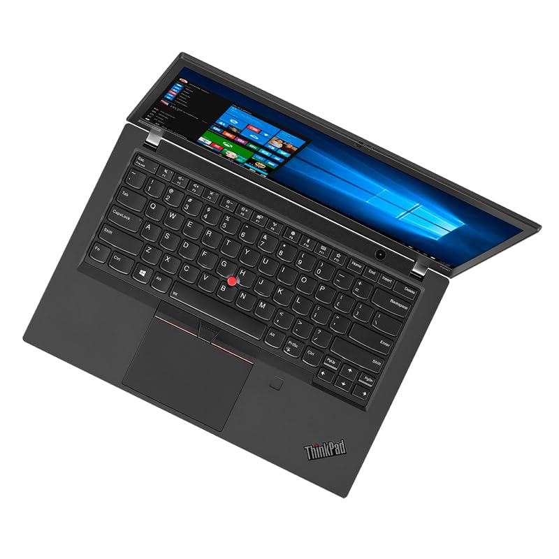 Lenovo ThinkPad T490 Laptop 14" FHD (1920x1080) Notebook PC - Intel Core i7-8565, 16GB RAM, 512GB SSD, WiFi, Bluetooth, HDMI, Webcam Windows 10 Pro 64-bit (Renewed)