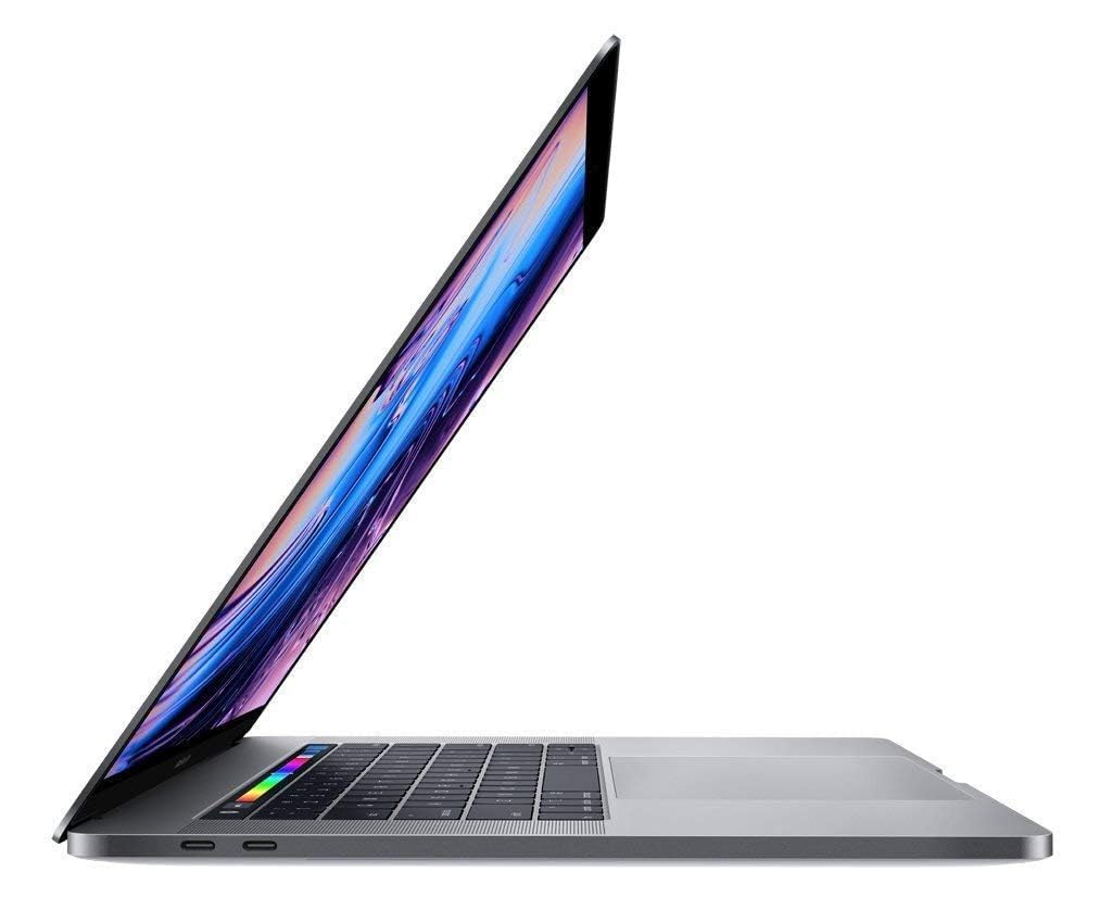 Apple 15.4" MacBook Pro Laptop (Retina, Touch Bar, 2.2GHz 6-Core Intel Core i7, 16GB RAM, 256GB SSD Storage) Space Gray (MR932LL/A) (2018 Model) (Refurbished)