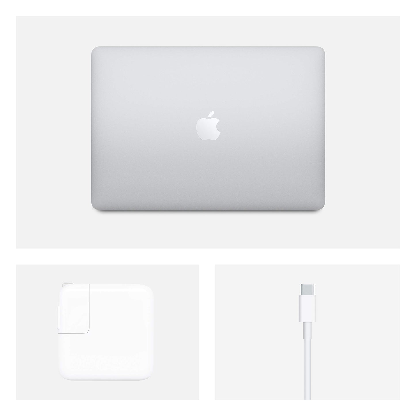 Early 2020 Apple MacBook Air with 1.1GHz Intel Core i3 (13-inch, 8GB RAM, 256GB SSD Storage) (QWERTY English) Silver (Renewed)