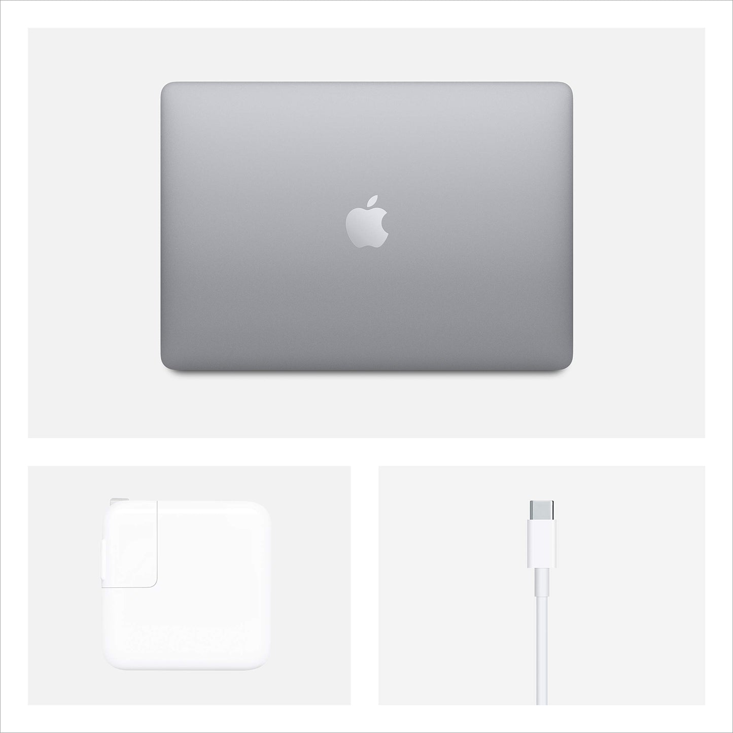 Early 2020 Apple MacBook Air with 1.1GHz Core i3 (13 inch, 8GB RAM, 256GB SSD) Space Gray (Renewed)