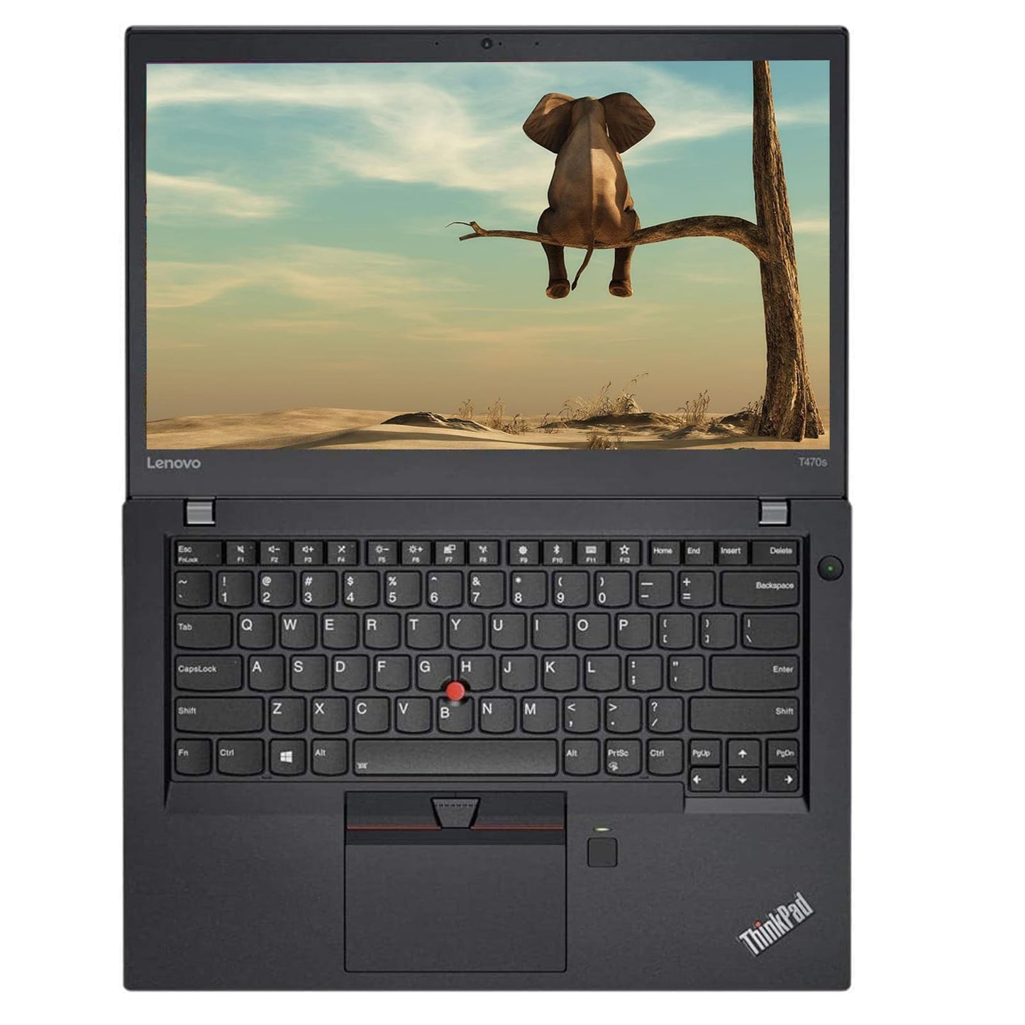 Lenovo Thinkpad T470s Laptop, 14" FHD (1920x1080), Intel Dual-Core i7-6600U 2.60GHz (Up to 3.4GHz), 12GB DDR4 RAM, 512GB SSD, CAM, Windows 10 Professional (Renewed)