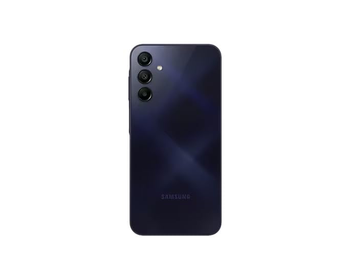 Samsung Galaxy A15 5G (128GB) 6.5" Super AMOLED Display, 50MP Camera, 5000mAh Battery, Android Phone - Blue Black (Renewed)