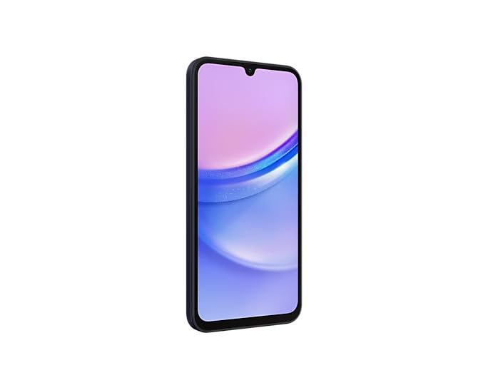 Samsung Galaxy A15 5G (128GB) 6.5" Super AMOLED Display, 50MP Camera, 5000mAh Battery, Android Phone - Blue Black (Renewed)
