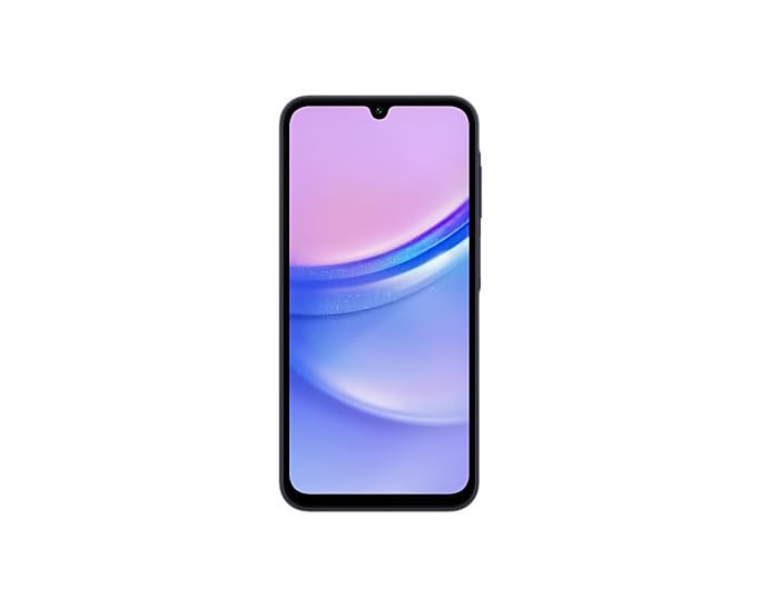 Samsung Galaxy A15 5G (128GB) 6.5" Super AMOLED Display, 50MP Camera, 5000mAh Battery, Android Phone - Blue Black (Renewed)