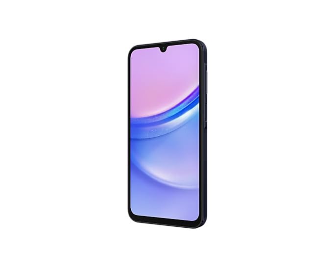 Samsung Galaxy A15 5G (128GB) 6.5" Super AMOLED Display, 50MP Camera, 5000mAh Battery, Android Phone - Blue Black (Renewed)