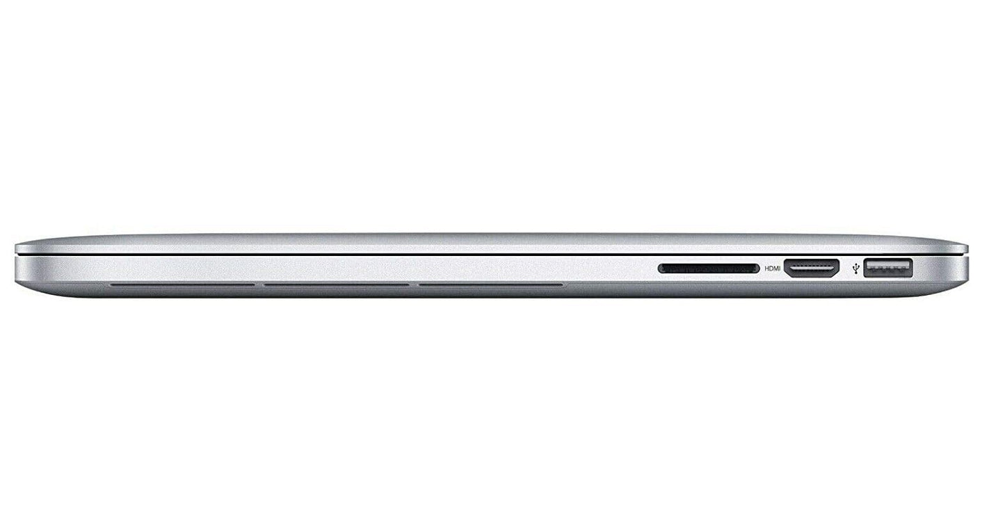 Apple MacBook Pro 15 inch Retina Display i7 2.2 (2015) - Silver - MJLQ2LL/A (Renewed)