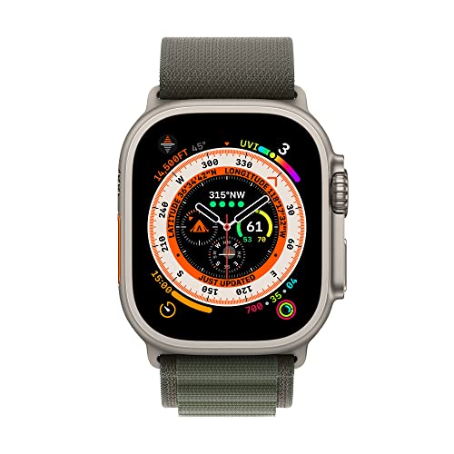 Apple Watch Ultra [GPS + Cellular 49mm] Titanium Case - Parent (Renewed)