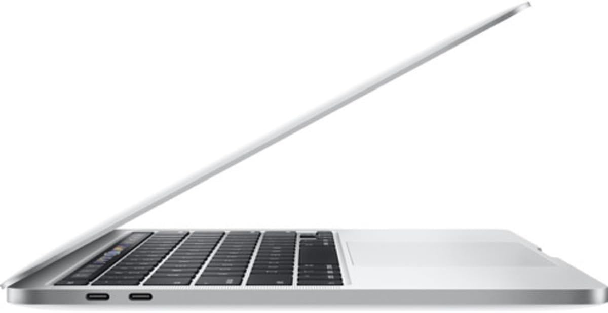 2020 Apple Macbook Pro with 2.0GHz Intel Core i5 (13-inch, 32GB RAM, 512GB SSD Storage) (QWERTY English) Silver (Renewed)