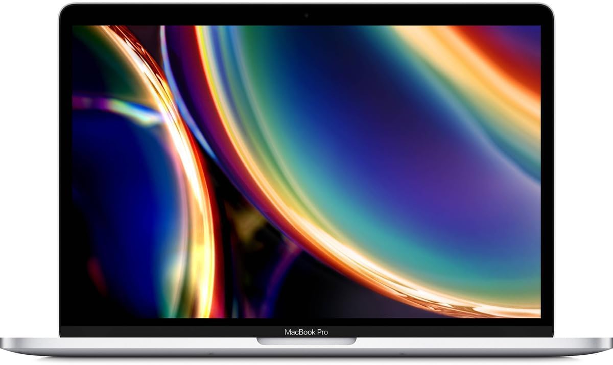 2020 Apple Macbook Pro with 2.0GHz Intel Core i5 (13-inch, 32GB RAM, 512GB SSD Storage) (QWERTY English) Silver (Renewed)