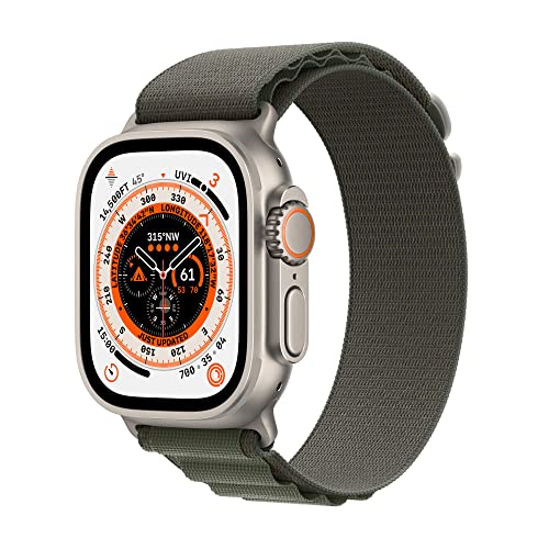 Apple Watch Ultra [GPS + Cellular 49mm] Titanium Case - Parent (Renewed)