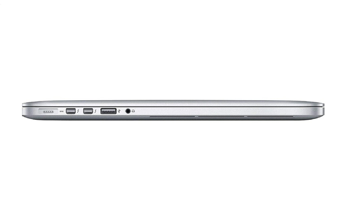 Apple MacBook Pro 15 inch Retina Display i7 2.2 (2015) - Silver - MJLQ2LL/A (Renewed)
