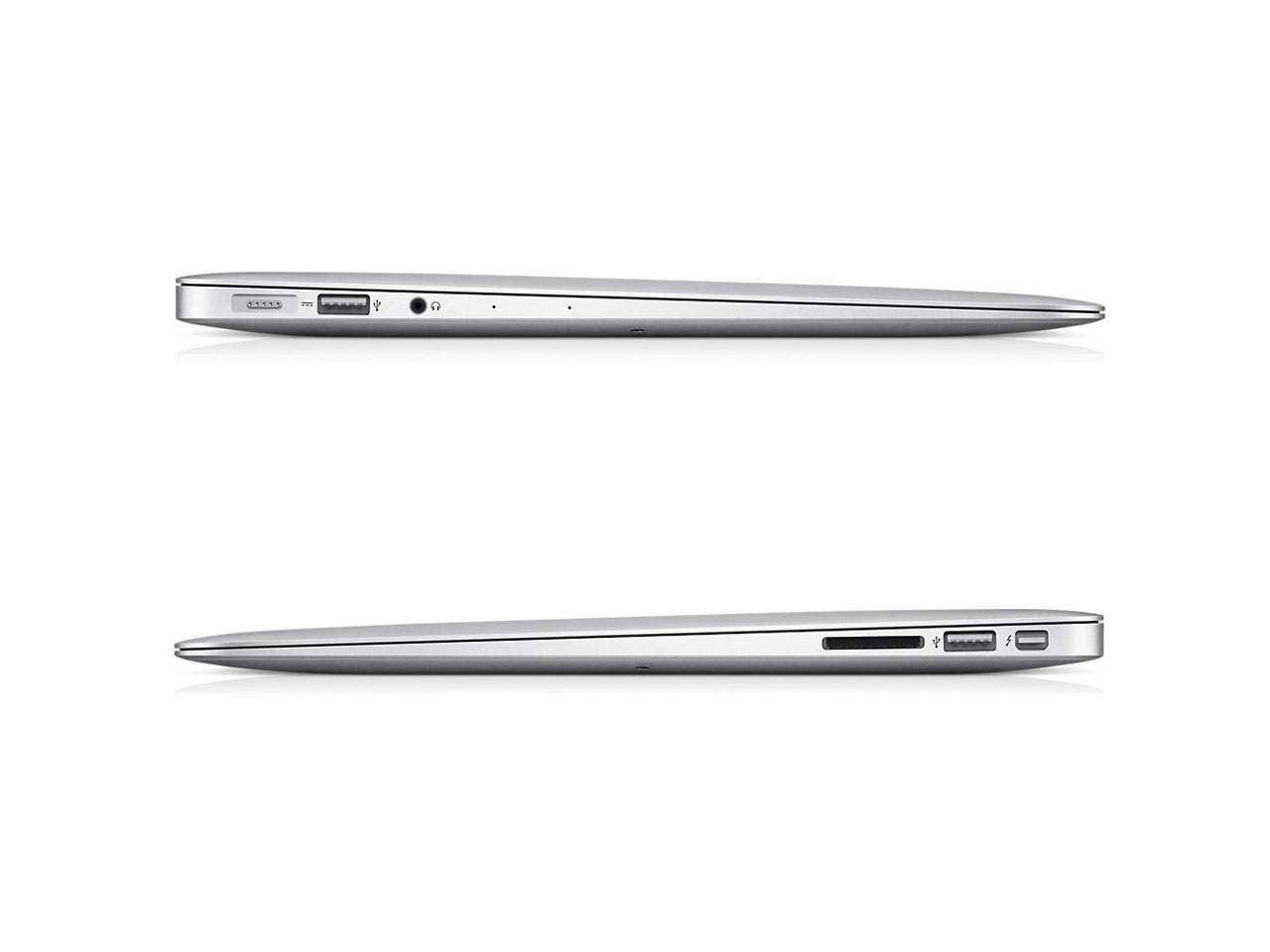 Apple 13-inch MacBook Air, 1.8GHz Intel Core i5 Dual Core Processor, 8GB RAM, 128GB SSD, Mac OS, Silver, MQD32LL/A (Renewed)