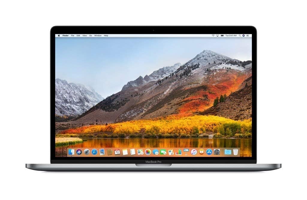 Apple 15.4" MacBook Pro Laptop (Retina, Touch Bar, 2.2GHz 6-Core Intel Core i7, 16GB RAM, 256GB SSD Storage) Space Gray (MR932LL/A) (2018 Model) (Refurbished)