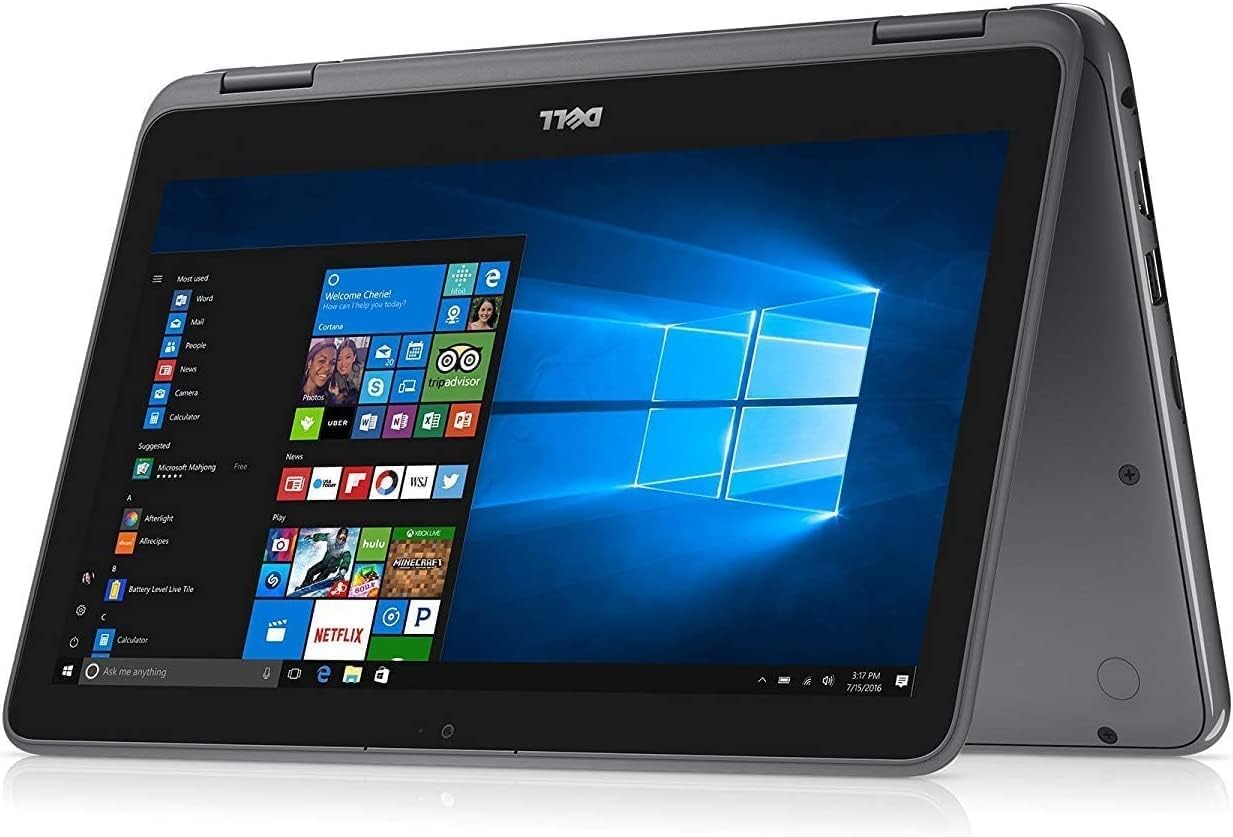 Dell Latitude 3190 2-in-1,11.6 ", Intel Pentium - Pentium-N5030, 8GB RAM, 128GB SSD, 1366x768 HD Touchscreen, Windows 10 Pro (Renewed)