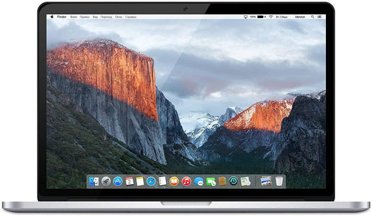 Apple MacBook Pro 15 inch Retina Display i7 2.2 (2015) - Silver - MJLQ2LL/A (Renewed)