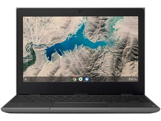 Lenovo 100E Chromebook 2ND Gen Laptop Computer, 4GB RAM, 16GB eMMC TLC SSD 11.6" HD (1366 X 768) Display, MediaTek MT8173C Processor Windows 10, GX6250, Chrome OS, Black (Renewed)